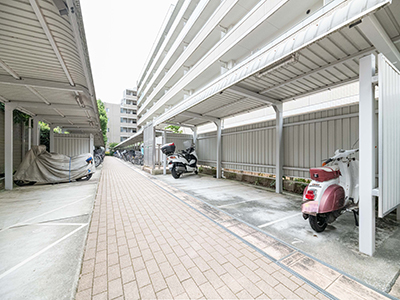 バイク置場｜BELISTA高井戸駅前