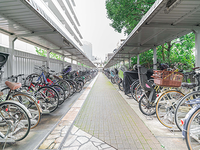 自転車置場｜BELISTA高井戸駅前